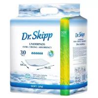 Гигиенические пеленки для детей Dr. Skipp, р-р 60x90 (30шт.)