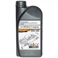 Моторное масло Grace REN 5W-40, 1 литр