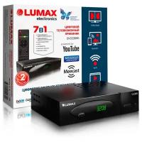 Медиаплеер LUMAX DV3208HD, черный