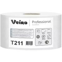 Туалетная бумага Veiro Professional Comfort T211 белая двухслойная