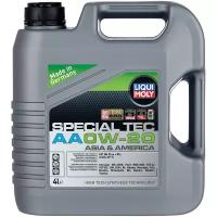 Полусинтетическое моторное масло LIQUI MOLY Special Tec AA 0W-20, 4 л, 1 шт