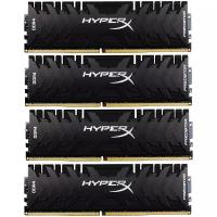Оперативная память HyperX Predator 32 ГБ (8 ГБ x 4 шт.) DDR4 3200 МГц DIMM CL16 HX432C16PB3K4/32