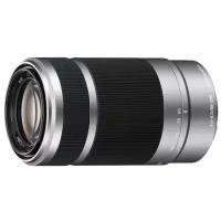 Объектив Sony 55-210mm f/4.5-6.3 E (SEL-55210), серебристый/черный