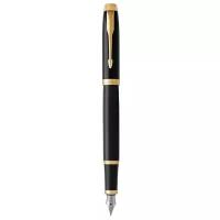 Ручка Parker перьев. IM Core F321 (CW1931645) Black GT F ст.нерж. подар.кор