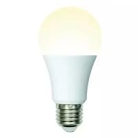 Лампа светодиодная Uniel, Multibright LED-A60-10W-WW-E27-FR-MB PLM11WH E27, A60, 10Вт, 3000К