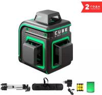 Лазерный уровень ADA CUBE 3-360 GREEN PROFESSIONAL EDITION