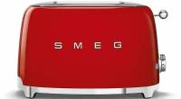 Тостер на 2 ломтика Smeg TSF01RDEU