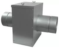 Фильтр воздушный, короб для круглых воздуховодов из стали, D100, класс очистки G4, M5