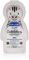 Гель для мытья On Line Le petit для детей WHITE CHOCOLATE, 350 мл