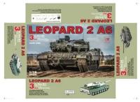 Р/У танк Taigen 1/16 Leopard 2 A6 (Германия) METAL EDITION KIT 3 IN 1