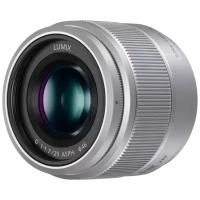 Объектив Panasonic 25mm f/1.7 G Aspherical (H-H025), серебристый