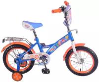 Детский велосипед Hangzhou Winner International Co. Фиксики ST14026-GW синий/оранжевый (требует финальной сборки)