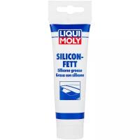 Смазка пластичная Liqui Moly Silicon-Fett Transparent, для подшипников, силиконовая, водостойкая, туба 100г, арт. 3312