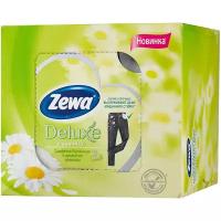 Салфетки Zewa Deluxe Ромашка в коробке косметические