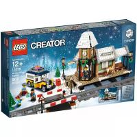 LEGO Creator 10259 Железнодорожная станция зимой
