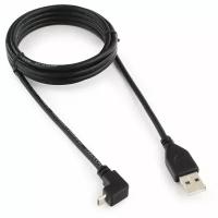 Кабель Cablexpert USB - microUSB (CCP-mUSB2-AMBM90-6), 1.8 м, черный