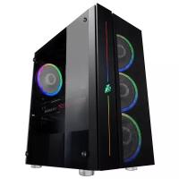 Корпус 1STPLAYER BLACK.SIR B7 ATX 4x120mm RGB fans TG (B7-4M2)