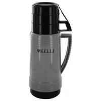 Классический термос Kelli KL-0944, 0.7 л, кофейный