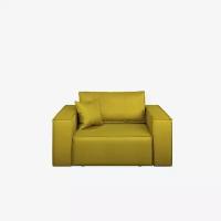 Кресло-кровать Hygge. Цвет Желтый рогожка