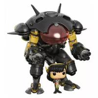 Фигурки Funko POP! Overwatch: D.Va with Meka (Carbon Fiber) 14066