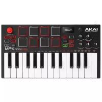 Синтезатор AKAI MPK Mini Play черный/красный