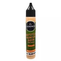 Краска акриловая контурная Cadence Glitter Dimensional Paint, 25 ml. Medium Gold-449