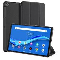 Чехол-книжка MyPads для Lenovo Tab M10 + Plus TB-X606F/M с функцией засыпания черный