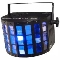 CHAUVET-DJ Mini Kinta LED IRC светодиодный многолучевой эффект. 4 ультраярких 3Вт светодиодов (1R+1G+1B+1W), угол раскрытия 114град, DMX 4 канала, ИК-