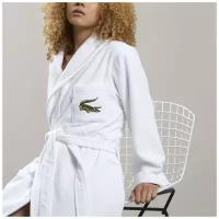 Халат LACOSTE, размер M, белый