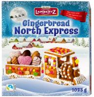 Пряники Lambertz Gingerbread North Express, 1035 г