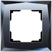 Рамка Werkel W0011208/ Рамка на 1 пост Diamant (черный), Черный