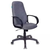 Компьютерное кресло Бюрократ CH-808AXSN для руководителя, обивка: текстиль, цвет: серый 3C1