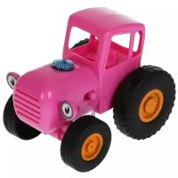 Интерактивная развивающая игрушка Умка Синий трактор Мила HT1120-R, розовый