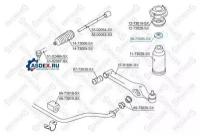 STELLOX 2673005SX 26-73005-SX_873 1605 96528088 подшипник опоры аморт. Daewoo Matiz 98