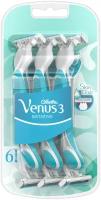 Venus 3 Sensitive Женские Одноразовые Бритвы Упаковка Из 6 шт