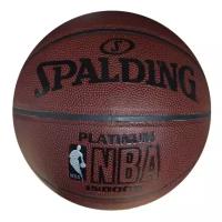 Мяч баскетбольный №7 Spalding Platinum коричневый