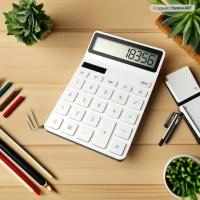 Калькулятор Xiaomi Kaco Lemo Desk Electronic Calculator Белый