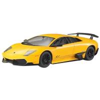 Машинка Rastar Lamborghini Murcielago LP670-4 (38900), 1:14, 20 см, желтый