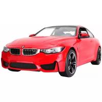 Легковой автомобиль Rastar BMW M4 Coupe (70900), 1:14, 33 см, красный