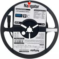 Светодиодная лента Navigator NLS-5050СW30-7.2-IP20-12V R5