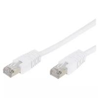 Кабель Vivanco RJ-45 - RJ-45 (CAT5e), 2 м, белый