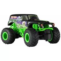 Монстр-трак Monster Jam Grave Digger, 1:24, черный/зеленый