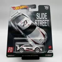 Hot Wheels Premium Детская Машинка 1:64 20 TOYOTA GR SUPRA Из Серии SLIDE STREET