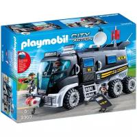 Игровой набор Playmobil «Тактическое подразделение грузовик» со светом и звуком,9360