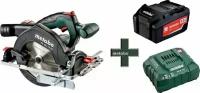 Аккумуляторная дисковая пила METABO KS 18 LTX57 1х4.0 Ач