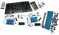 4 Набора Sinclair ZX Spectrum Compact 256kb Turbo & FDD Эмулятор & Tape Emulkator & Keyboard 12x12mm DIY z80 computer kit