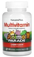 NaturesPlus Multivitamin Animal Parade (Детские мультивитамины) 180 таблеток (NaturesPlus) (Вишня)