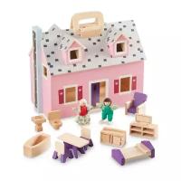 Melissa & Doug Fold & Go Mini Dollhouse 3701