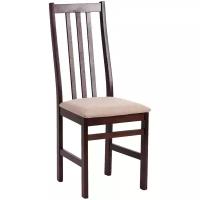 Комплект стульев TetChair Sweden, массив дерева/текстиль, 2 шт., цвет: cappuchino