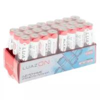 Батарейка Luazon Home AAA (LR03), в упаковке: 24 шт